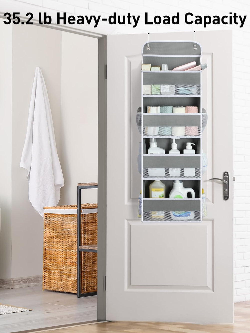 Yecaye fits doors under 1.65 inches thick for versatile mounting.