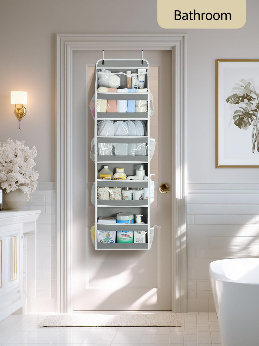 Yecaye organizer fits kitchen, laundry, or nursery for clutter-free spaces.