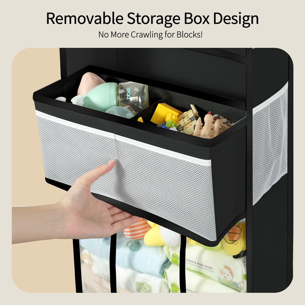 Yecaye eco-friendly nonwoven fabric keeps storage odorless and safe for nursery use.