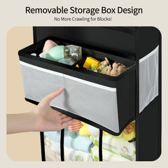 Yecaye eco-friendly nonwoven fabric keeps storage odorless and safe for nursery use.
