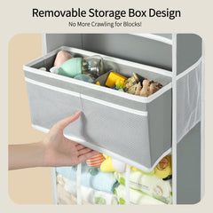 Yecaye eco-friendly fabric close-up emphasizes durable, odorless, and safe storage.