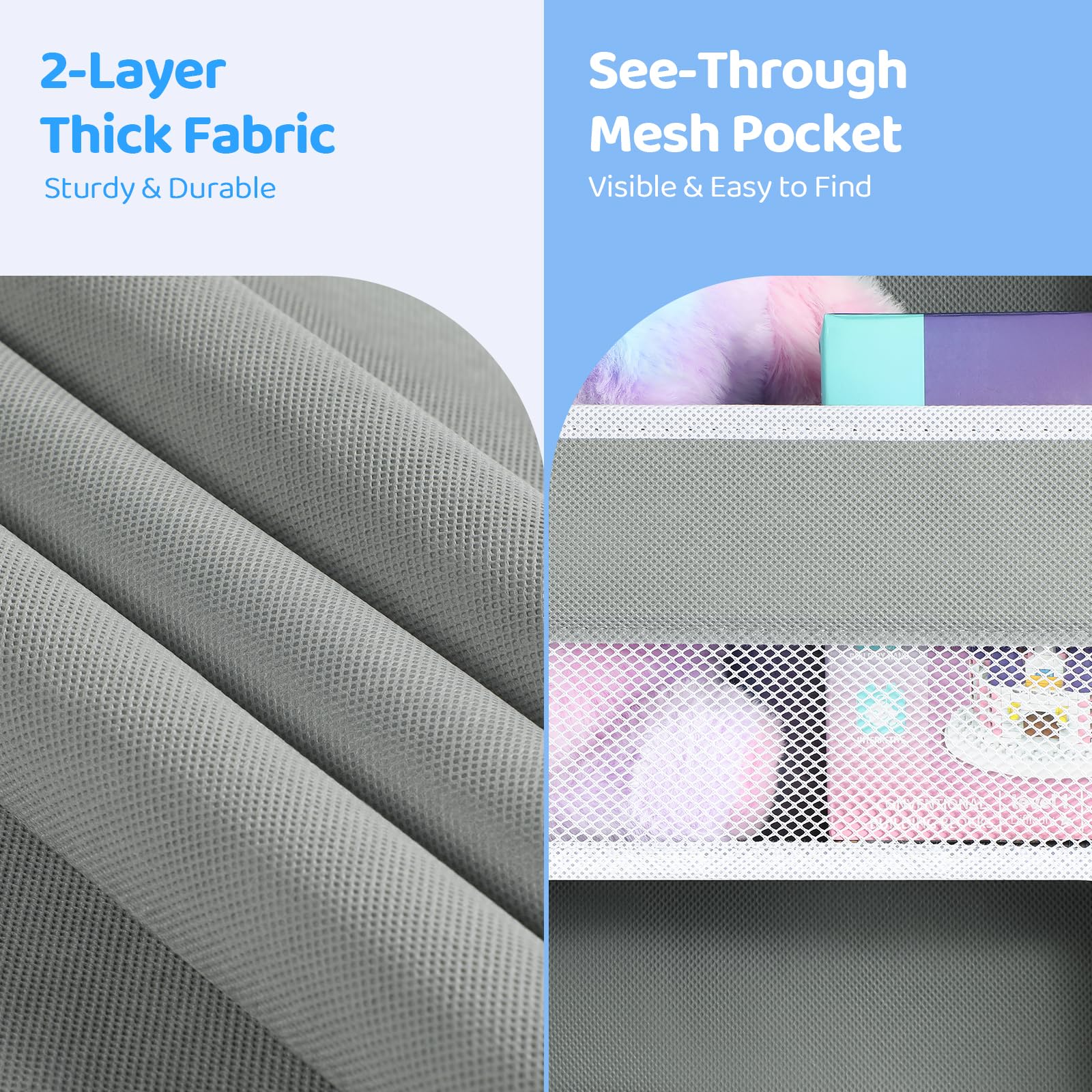 Yecaye nursery-dorm use, door storage in grey finish