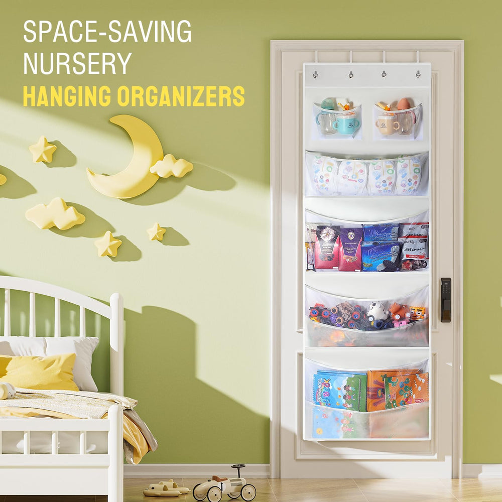 Yecaye keeps nursery bathroom or living room neat with accessible toy storage