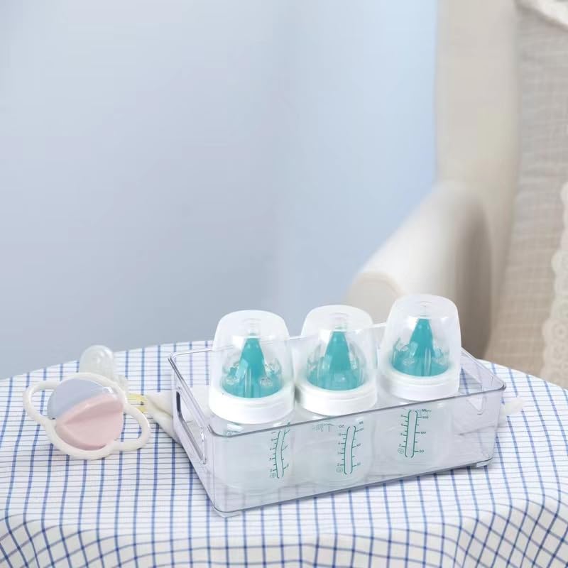 YeeBeny storage center in refrigerator—neat, accessible bottle and jar storage.