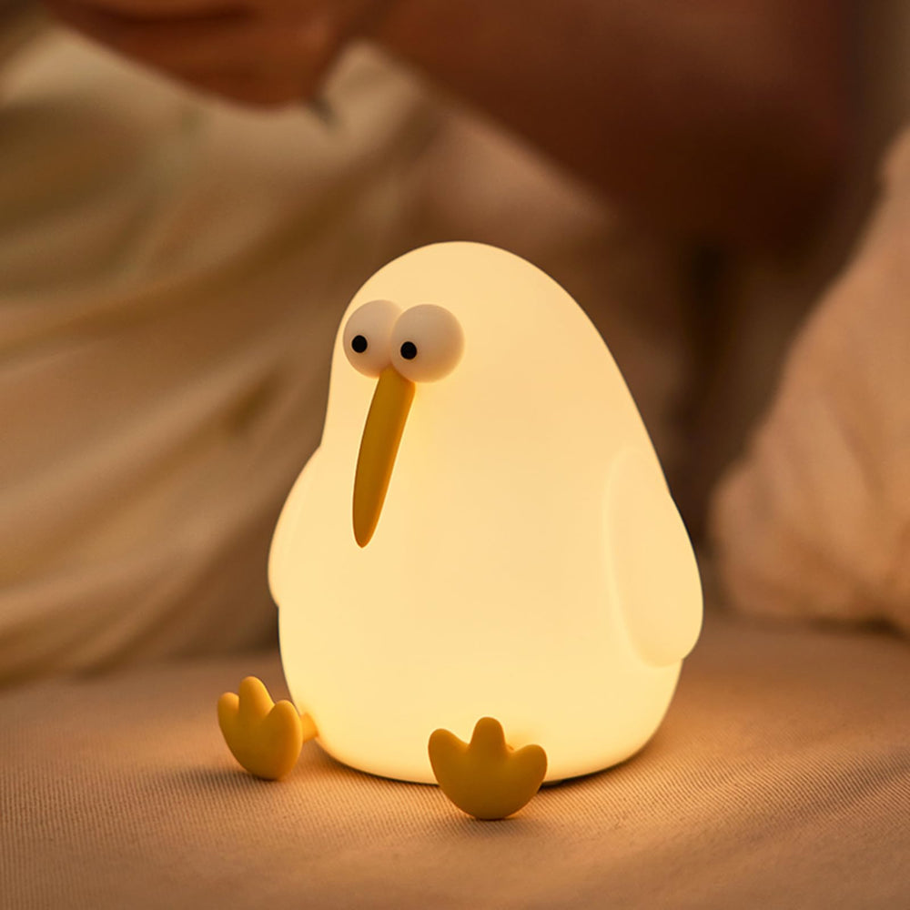YEEFIGRO cute night light kiwibird design provides gentle bedtime ambiance.