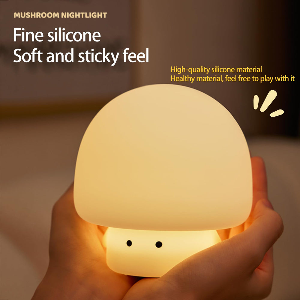 YEEFIGRO squishy bedside lamp serves as playful decor and night-time friend