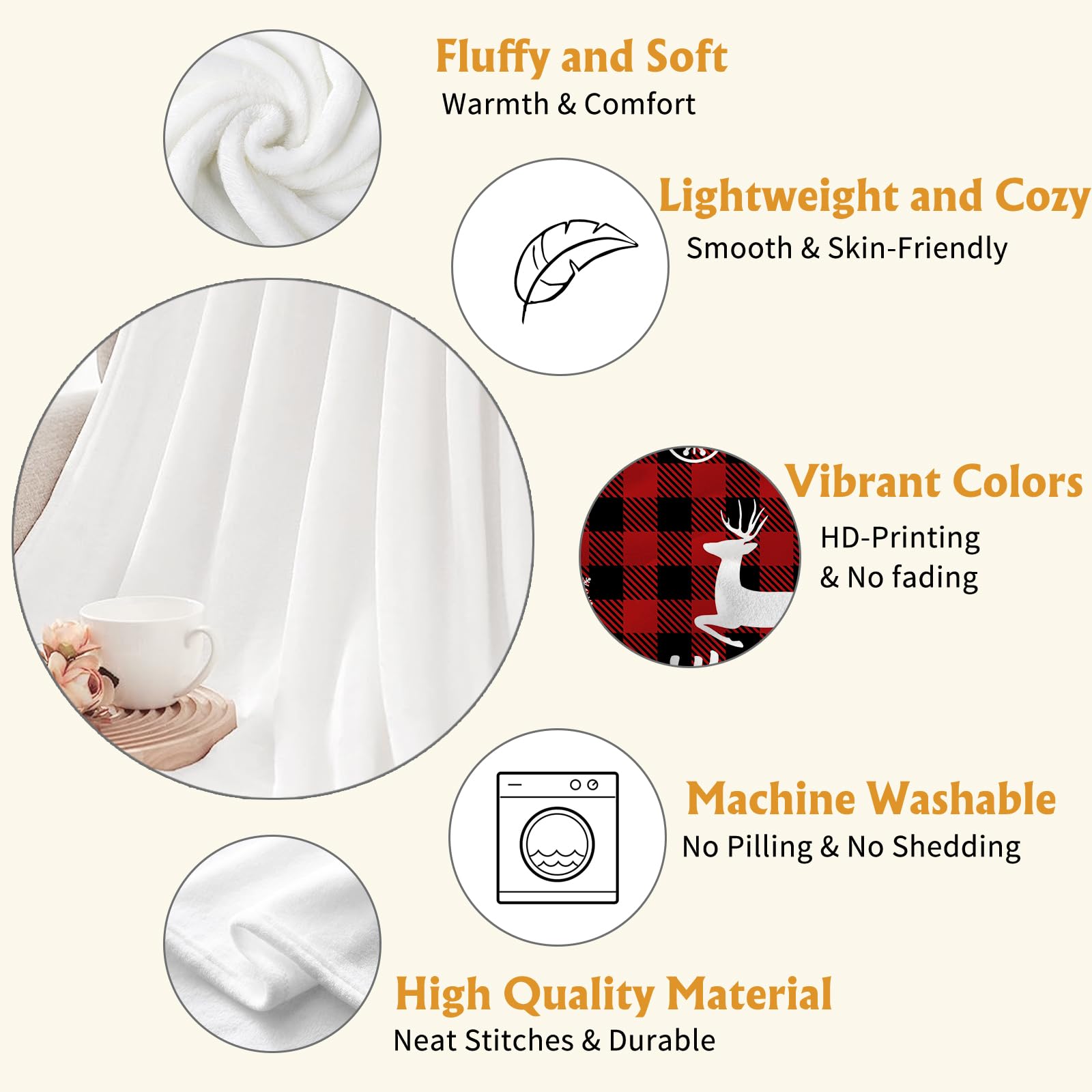 YeeJu 30x40 baby-blanket ideal for babies and travel.