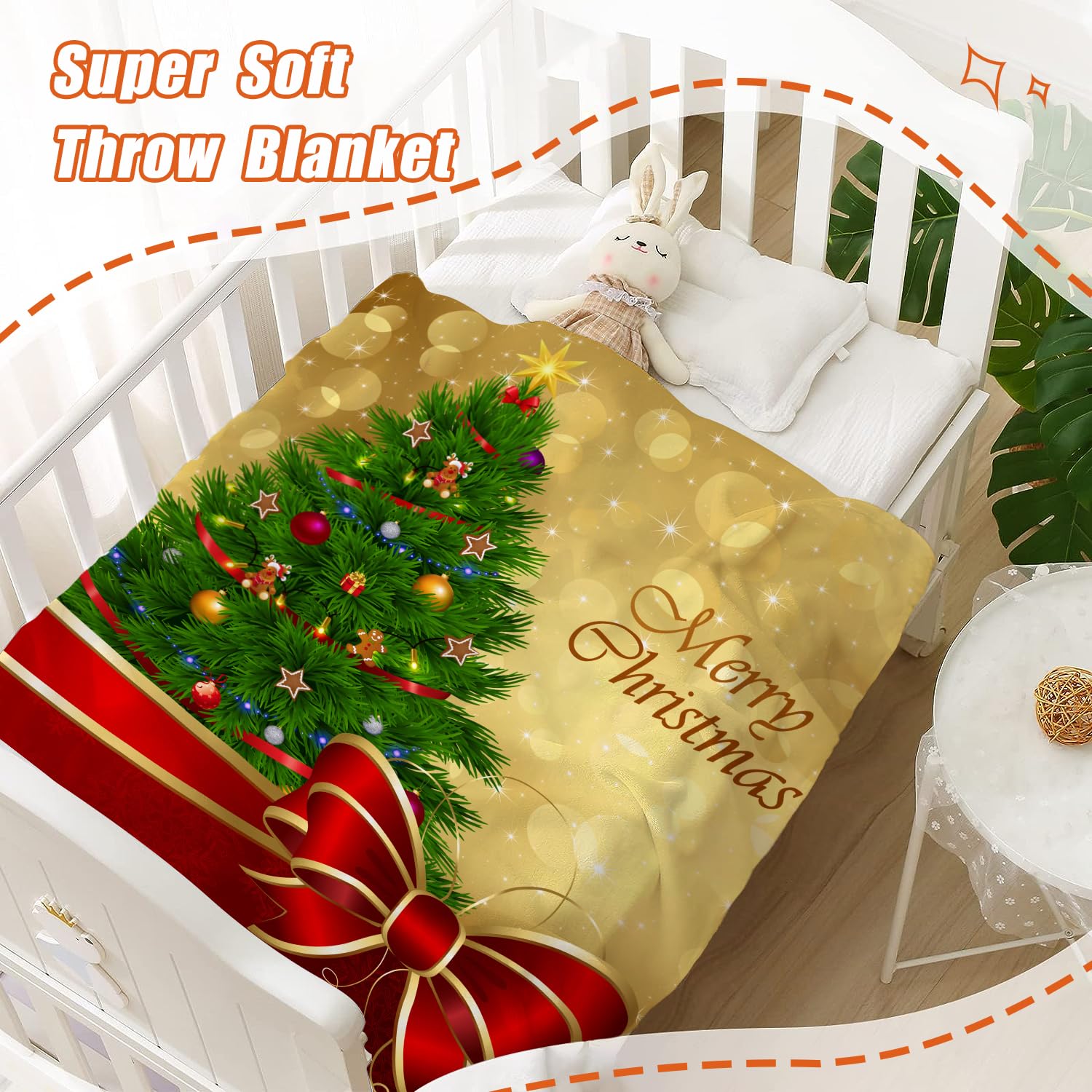 YeeJu holiday gift blanket makes a thoughtful present for family.