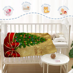 YeeJu winter decor blanket features vivid colors ideal for seasonal styling.