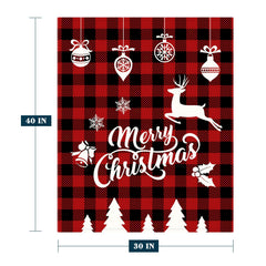 YeeJu reindeer snowflake design enhances festive decor and seasonal ambience.
