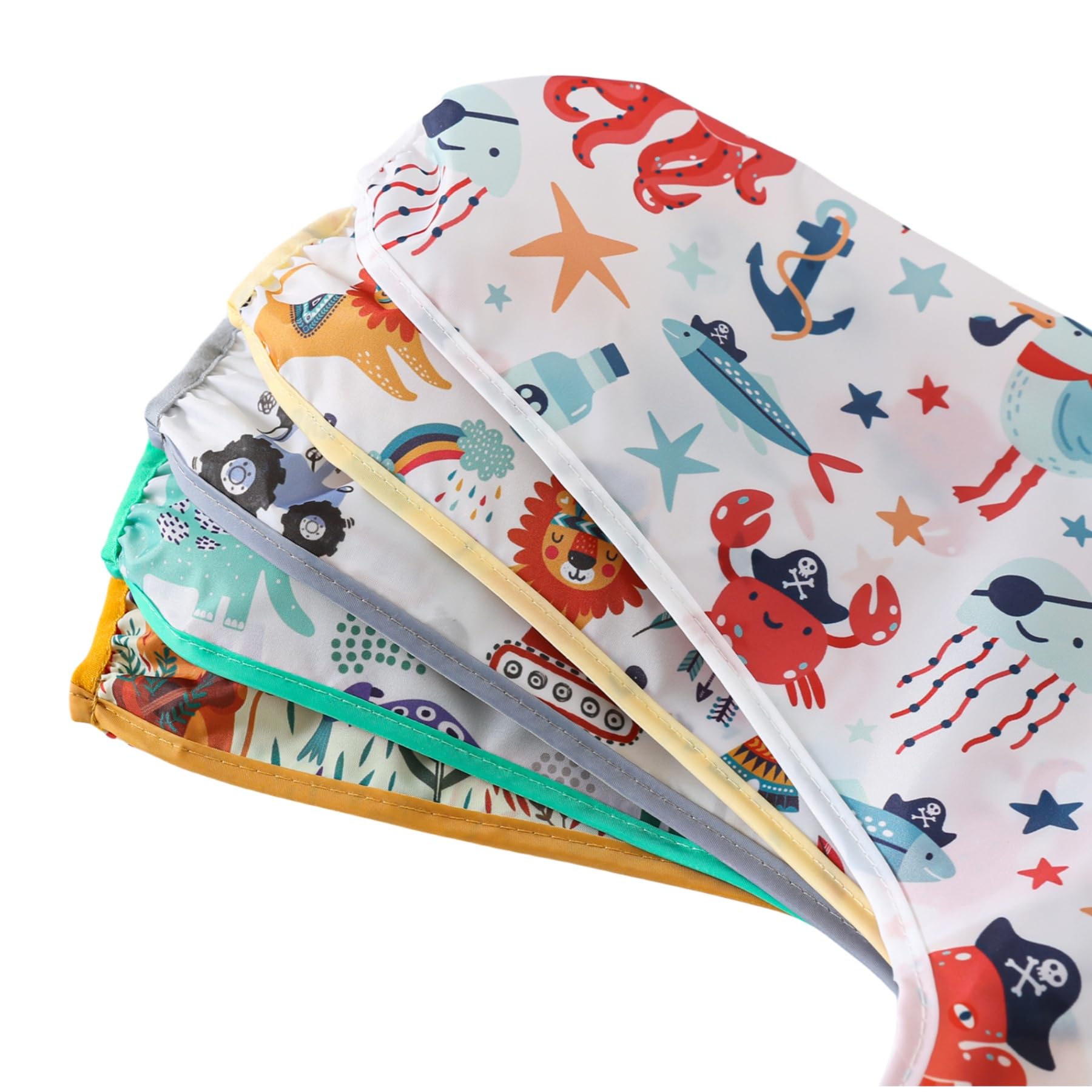 YeeLauf Sleeved Bib back adhesive straps provide secure fit.