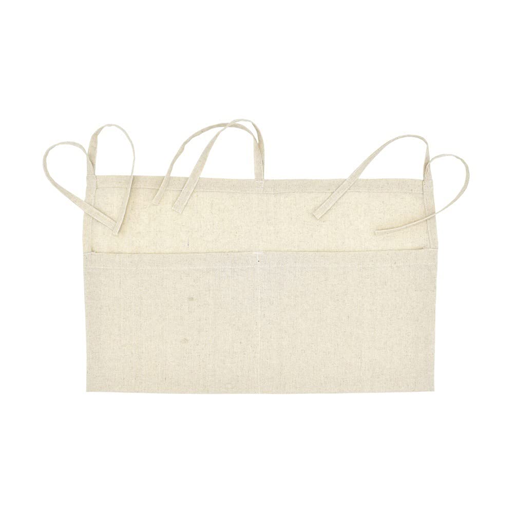 YeeMan Linen Bedside Bag enhances nursery decor with natural linen charm