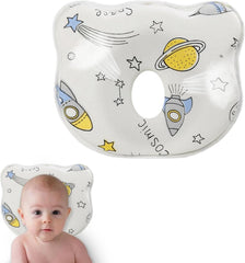 YEHUOT baby pillow cartoon bear front view shows gentle head support for infants