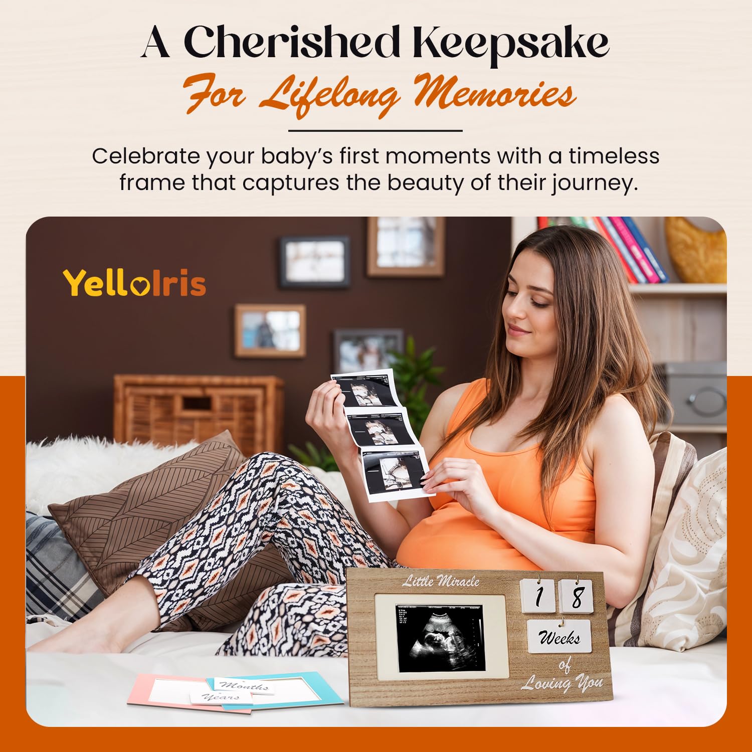 YelloIris brown ultrasound frame full set ready for easy setup