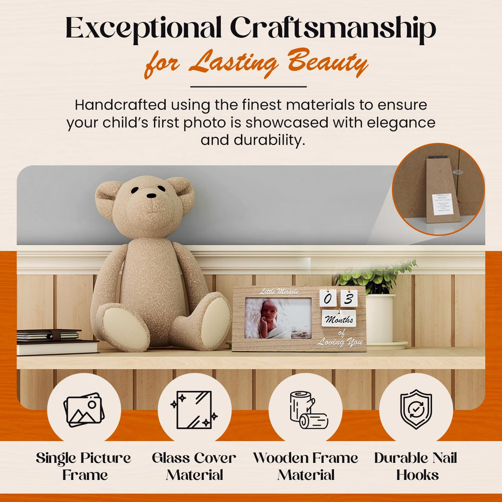 YelloIris brown ultrasound frame love notes messages personalize keepsake