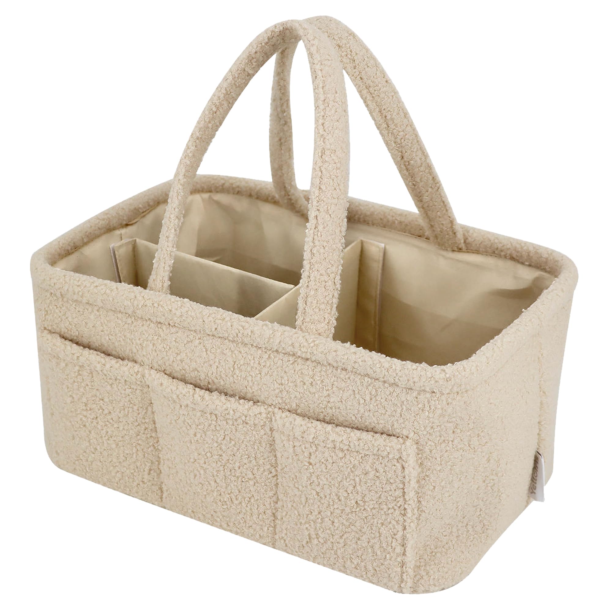 YelloIris diaper caddy for car trips and travel organization.