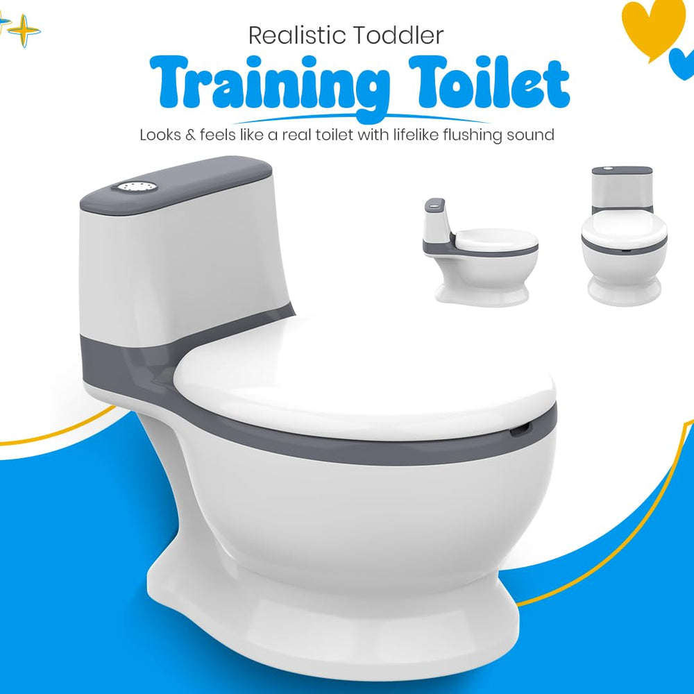 Yellow Ladybug BPA-free materials ensure safer potty sessions.