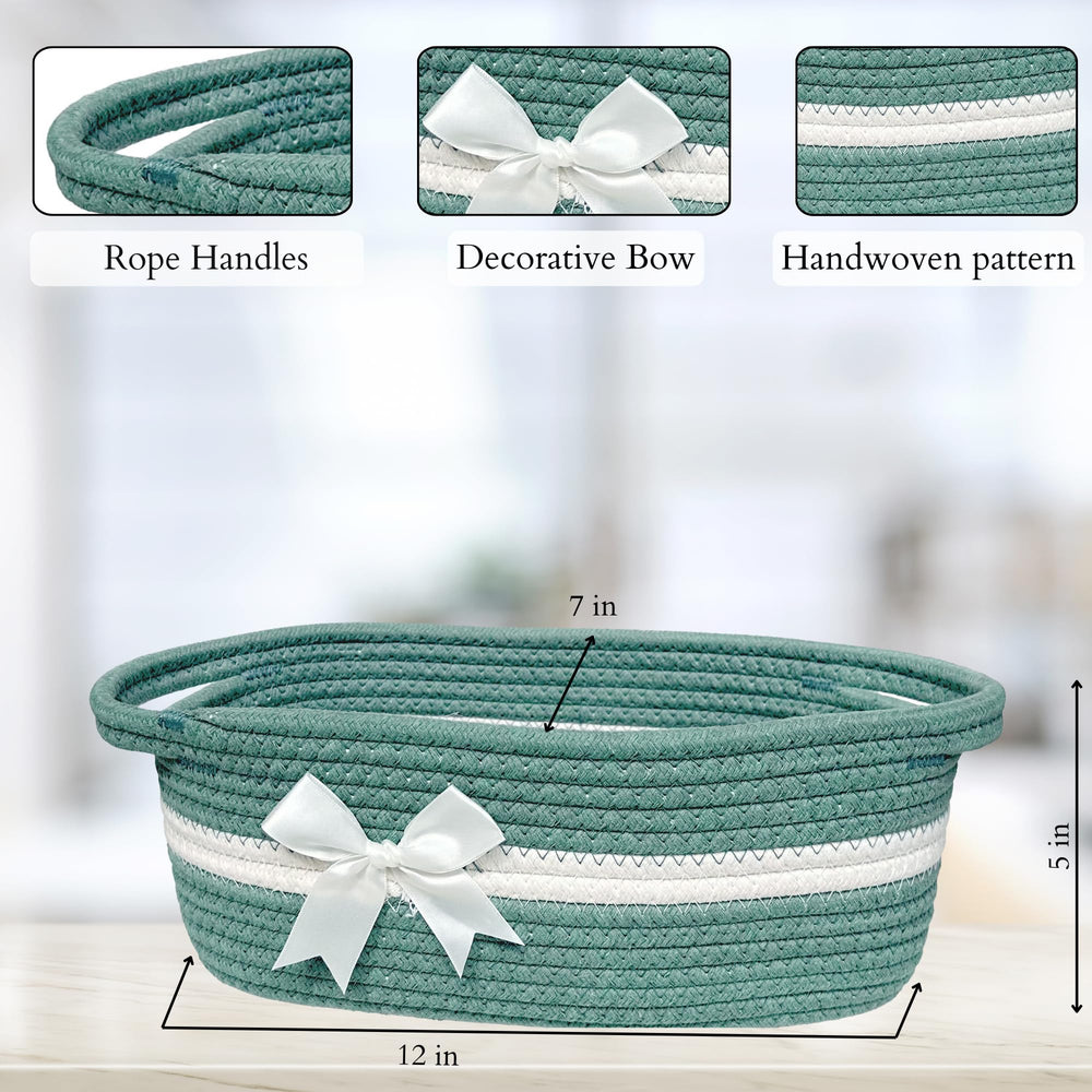 Yellow Lotus baby shower basket usage demonstrates versatile nursery organization and gifting.