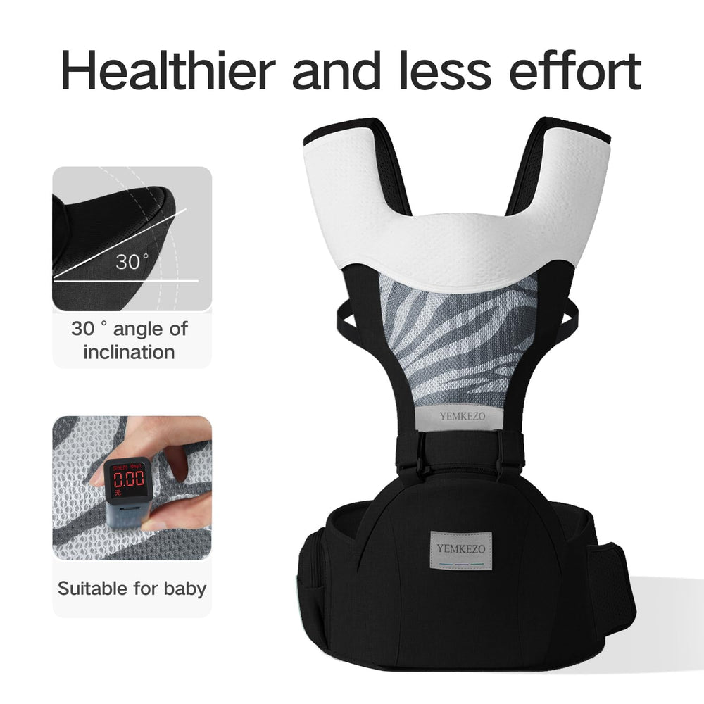 YEMKEZO storage pockets for bottles, wipes, and keys