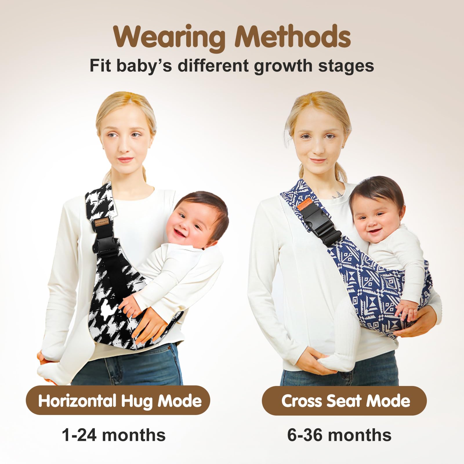 yemyig baby sling hip seat non-slip design provides stable support for toddlers.