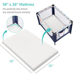 YENING mattress pad with removable cover simplifies machine washing.