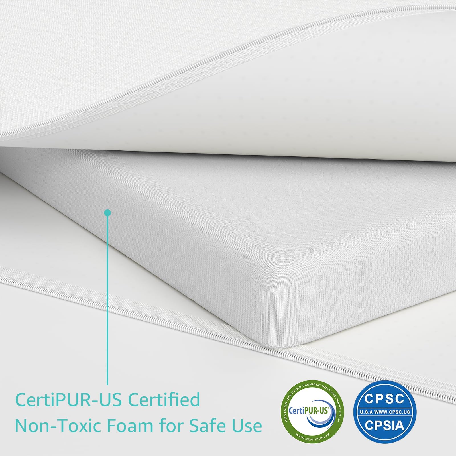 YENING pad includes straps for portable use and easy packing.