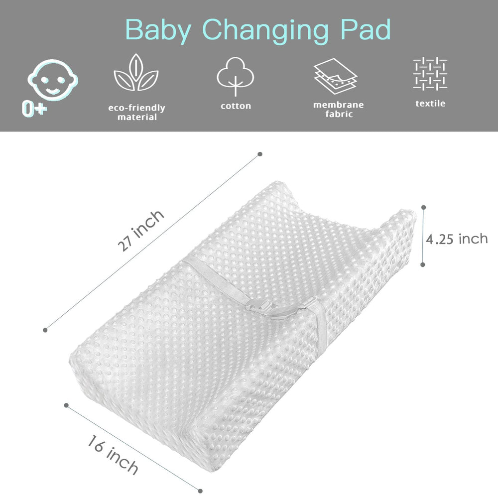 YENING mini diaper changing pad non-slip base on table stability.