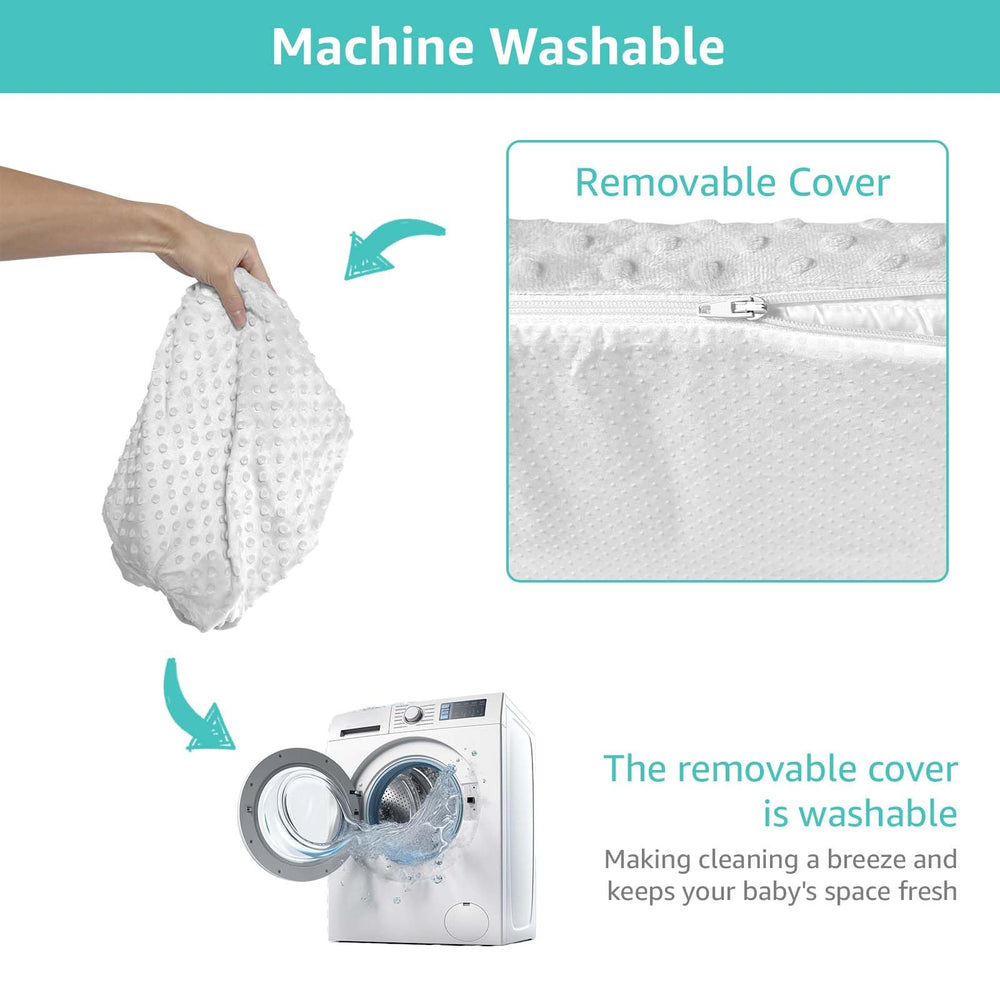 YENING Removable cover image communicates machine washing for quick cleanups