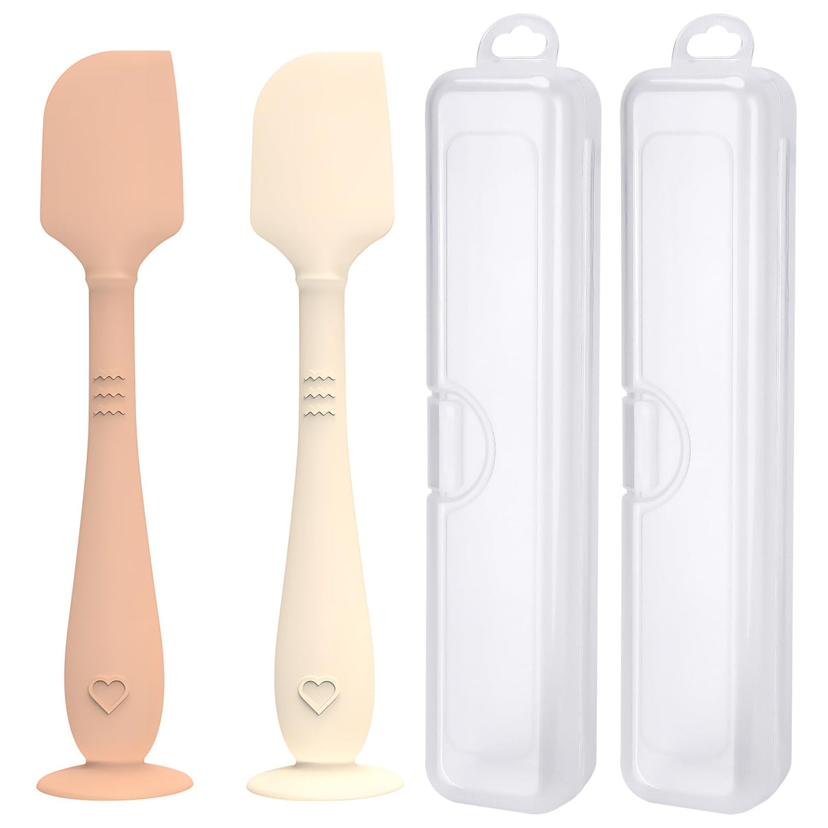 YENLNI diaper cream spatula with suction base for mess-free diaper changes