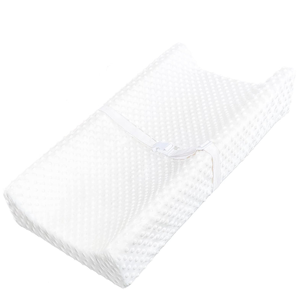 YENING Mini changing pad foam close-up shows sturdy support for diaper changes.