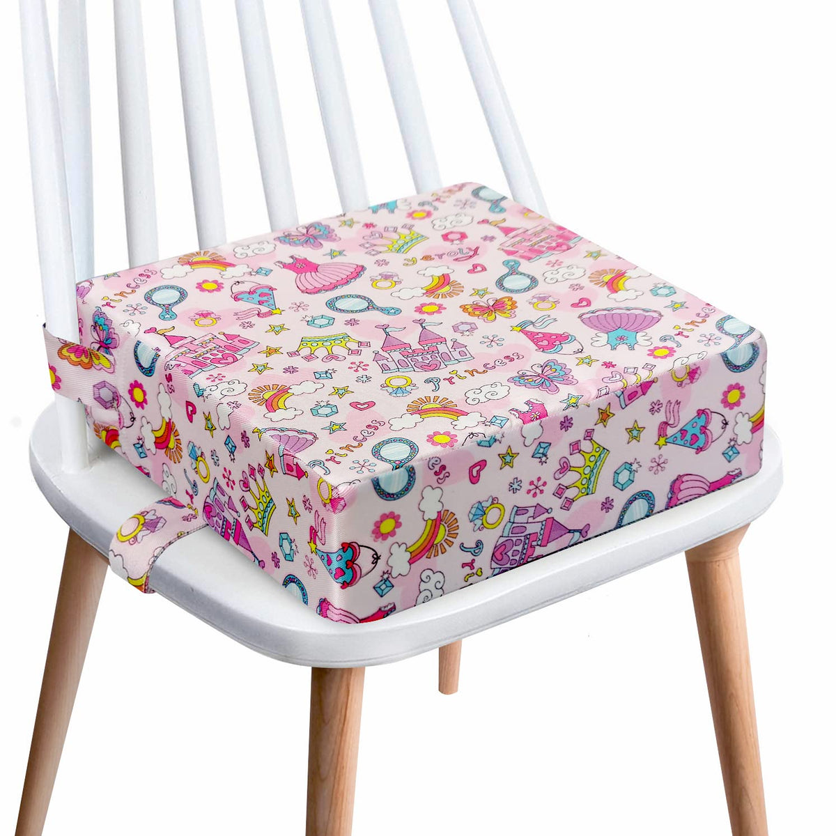 Yeroly toddler booster seat closeup highlighting comfortable high-density sponge