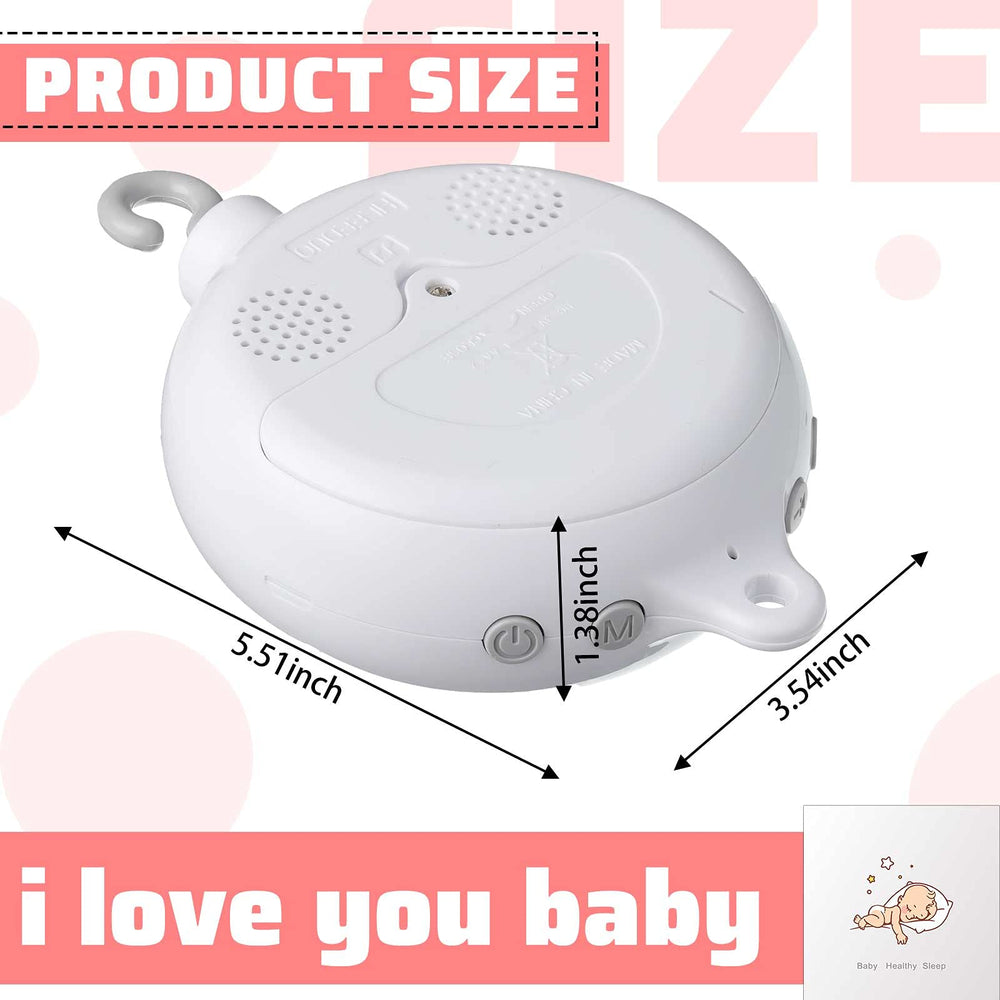 Yeshone removable nursery motor for easy setup and maintenance.