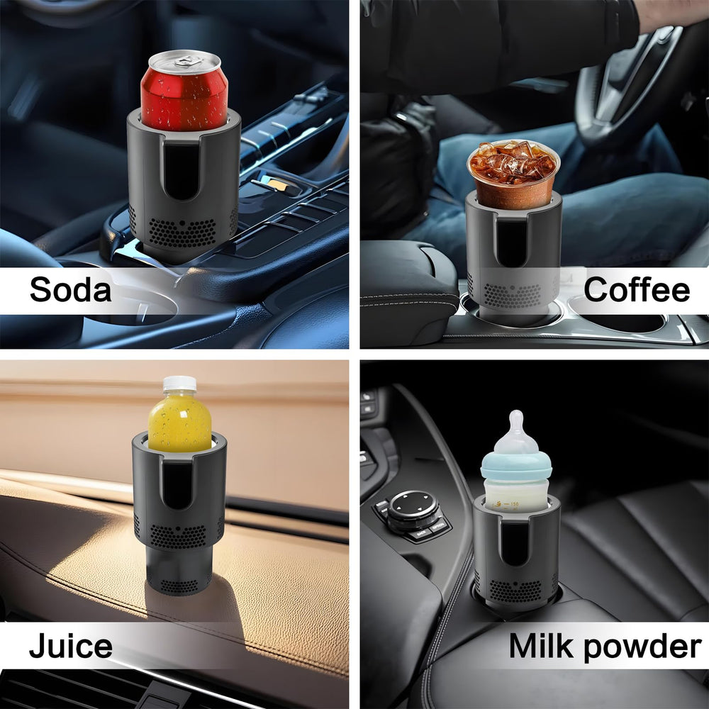Yesinaly cup holder fit demonstrates ergonomic compatibility with most vehicles.