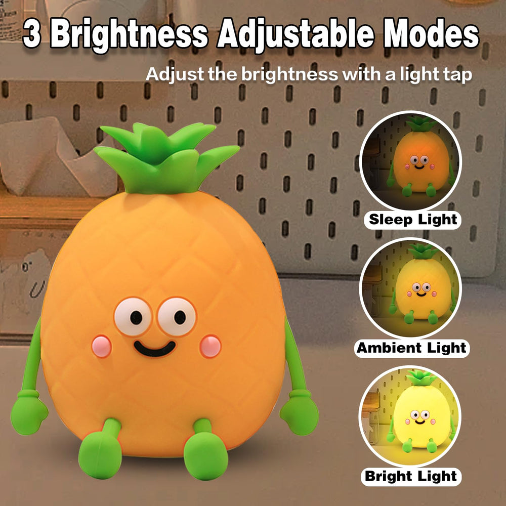Yesinaly night light drop-resistant silicone withstands curious handling