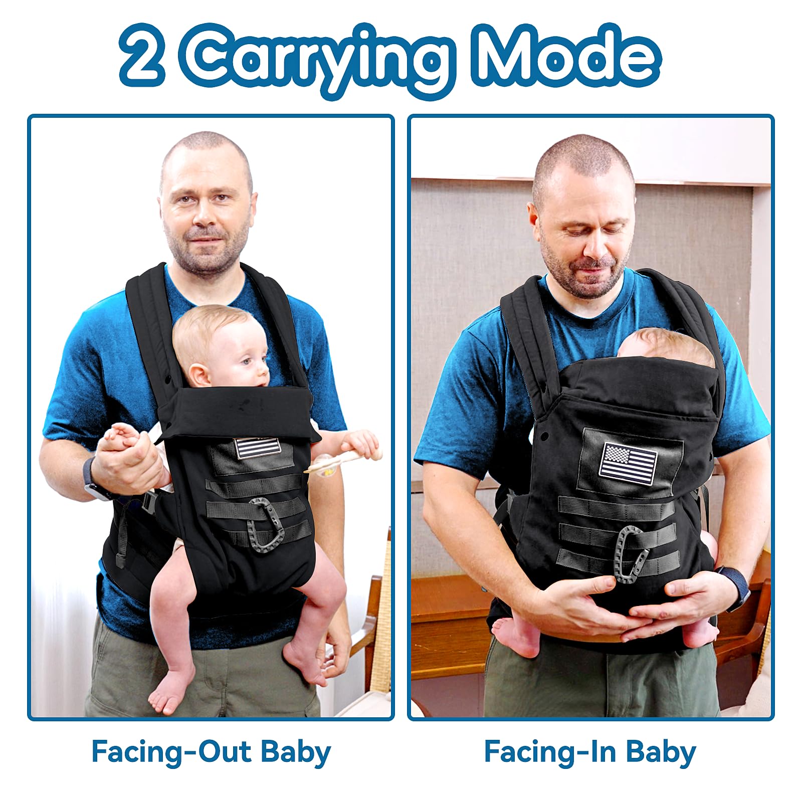 YESYBC inward-facing and outward-facing positions demonstrate versatile use