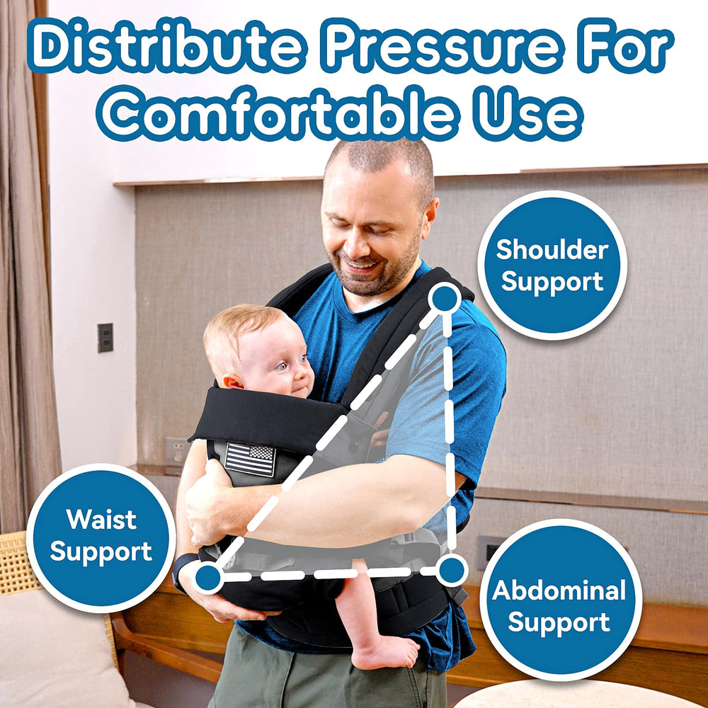 YESYBC outward- and inward-facing positions offer versatile carrying options