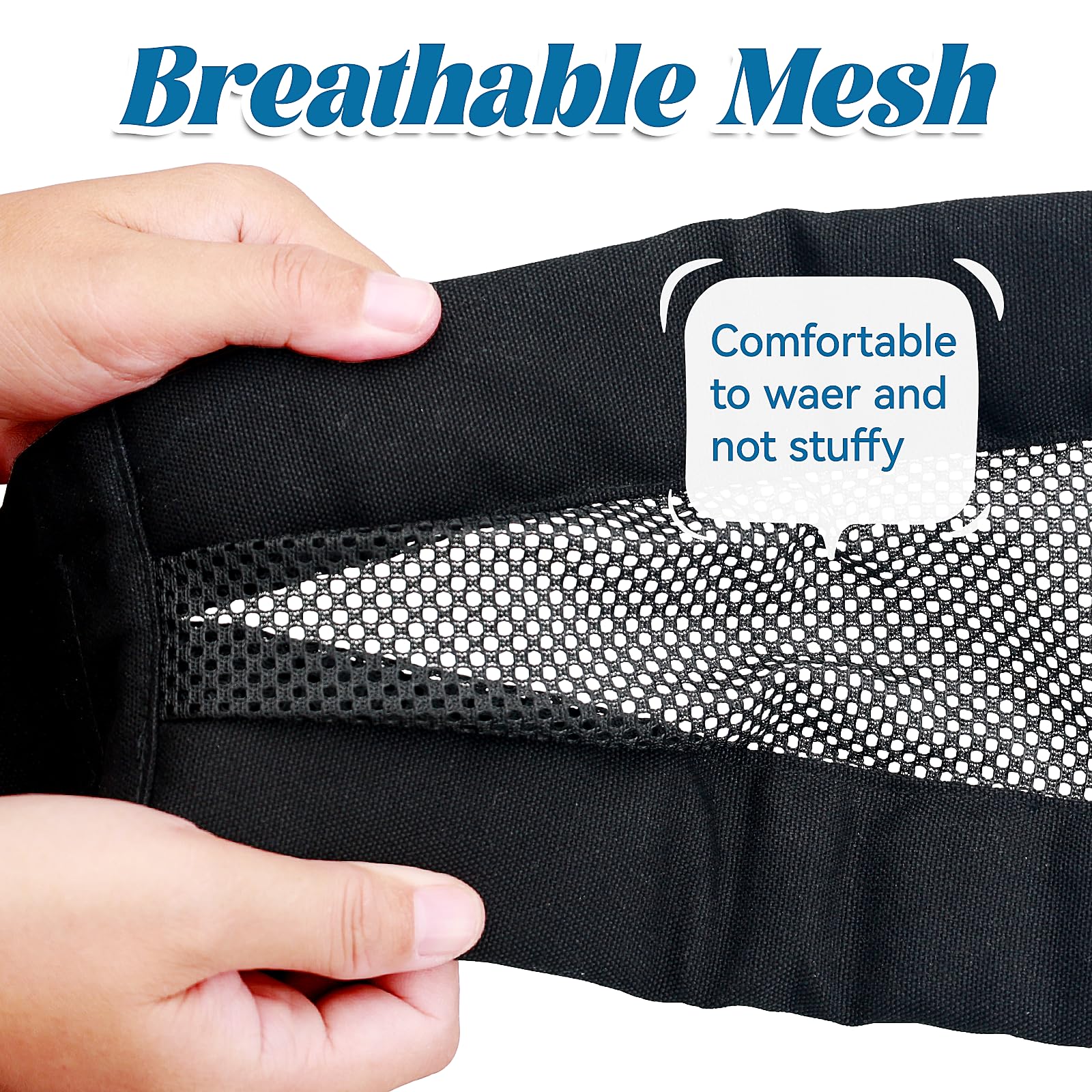 YESYBC baby carrier safety buckles ensure secure, quick transitions between activities.