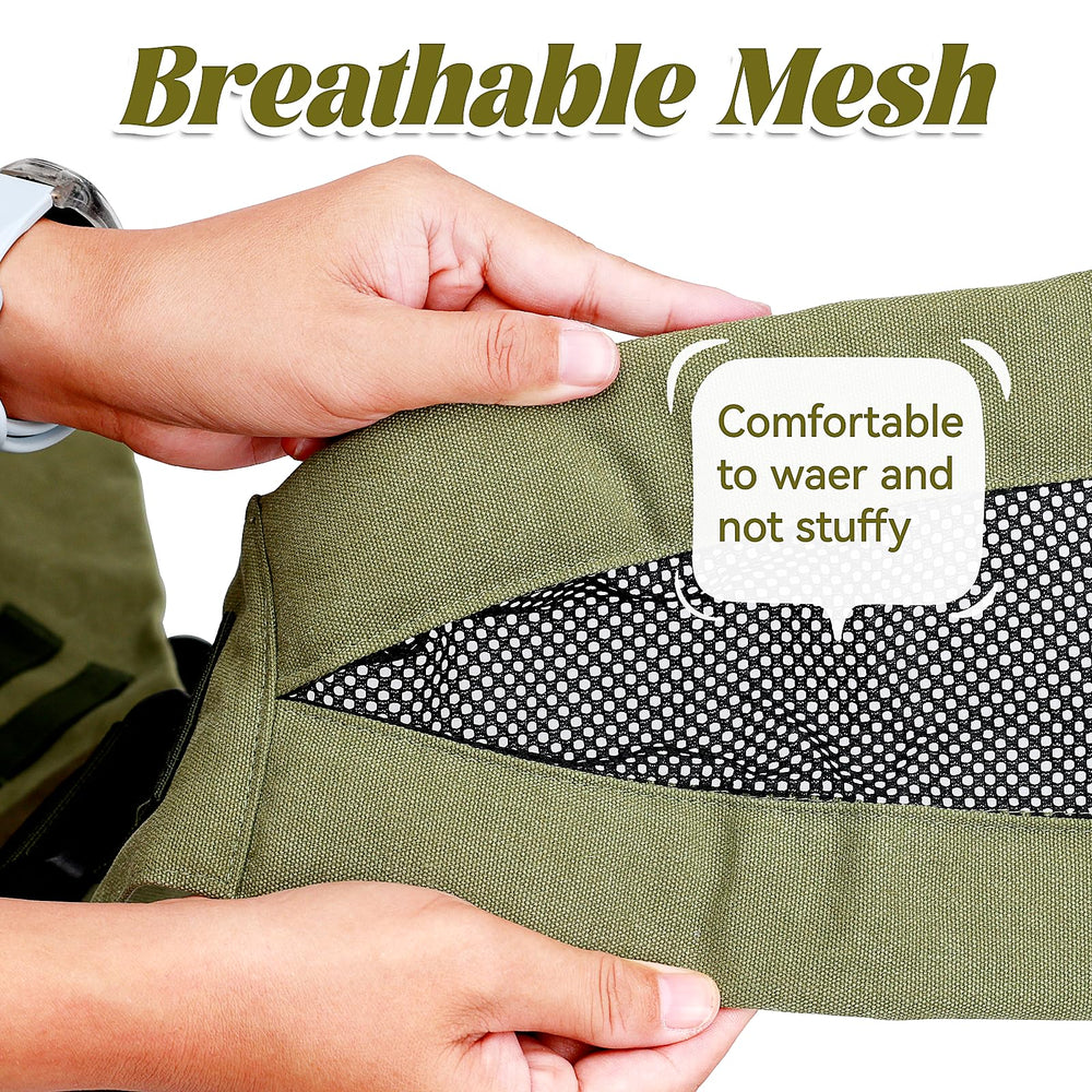 YESYBC baby sling safety buckles front and back for secure use