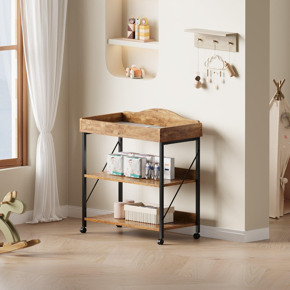 YeTom durable P2-grade plywood construction provides a sturdy station
