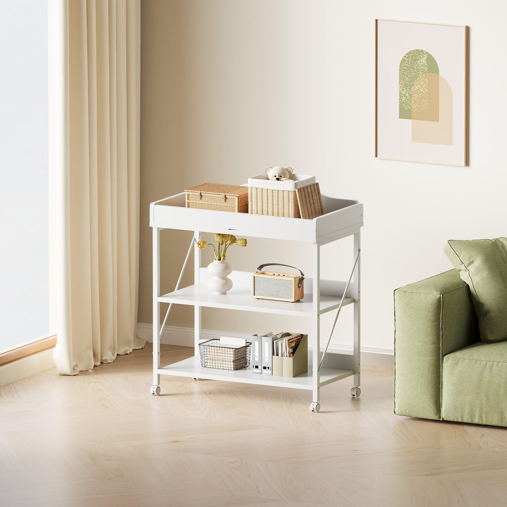 YeTom four-side safety baffles create a secure changing space for peace of mind.