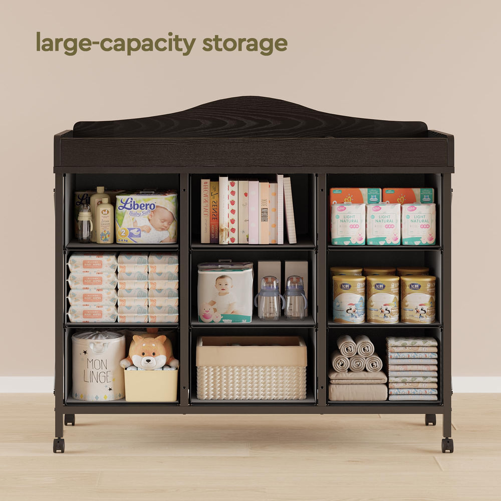 YeTom black nursery finish complements modern bedroom décor