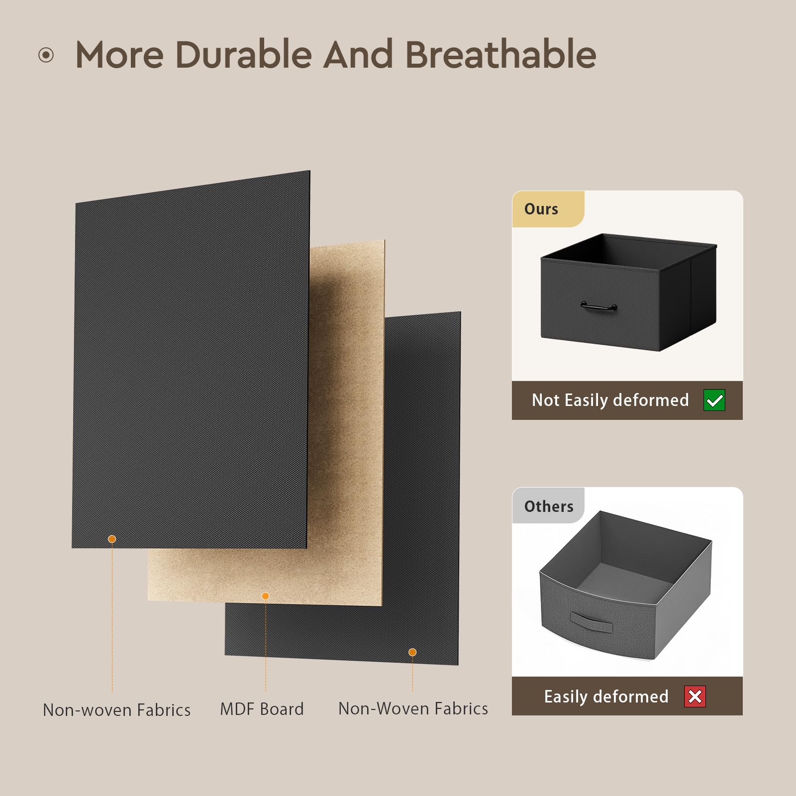 YeTom safety baffles keep baby safely contained during changes.