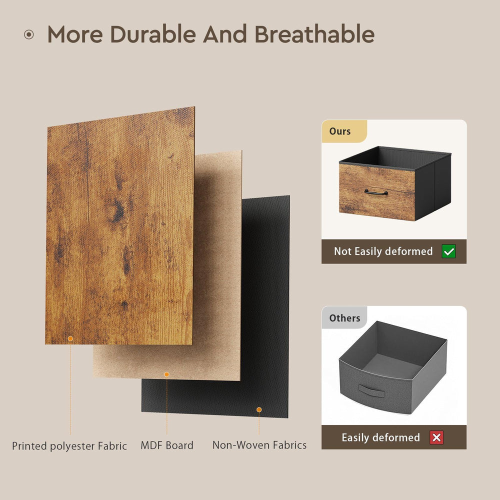 Yetom durable P2-grade plywood top provides stable support