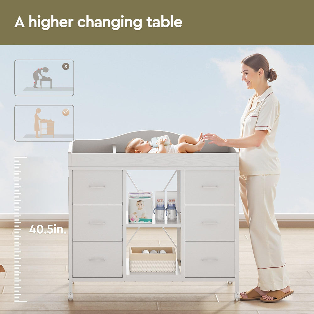 YeTom waterproof-changing-pad is easy to wipe clean after every diaper change.