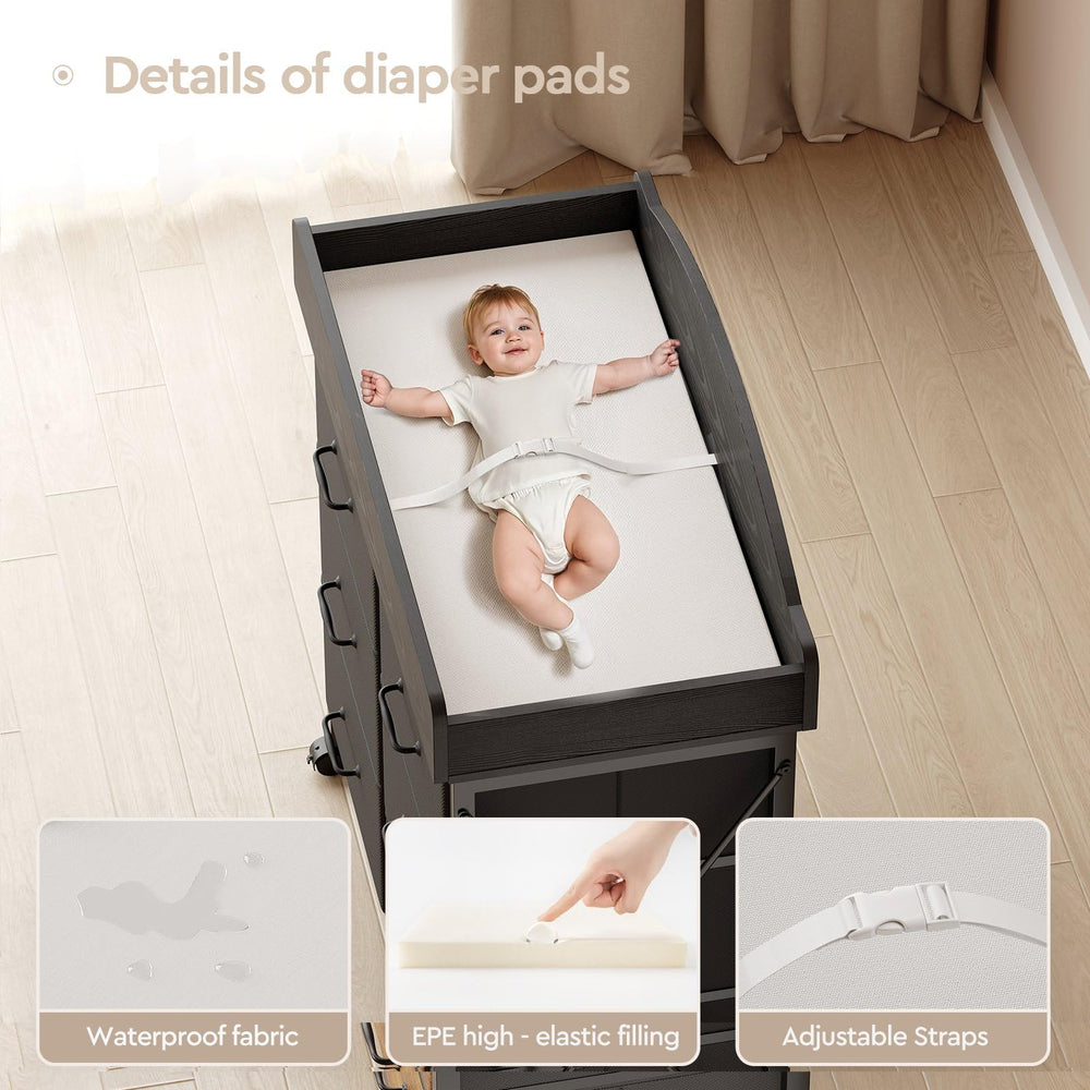 Yetom wheels with safety locks enable smooth room-to-room mobility