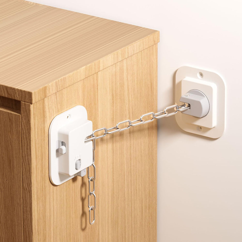 YEYA 3M adhesive mounting system close-up showing renter-friendly wall attachment.