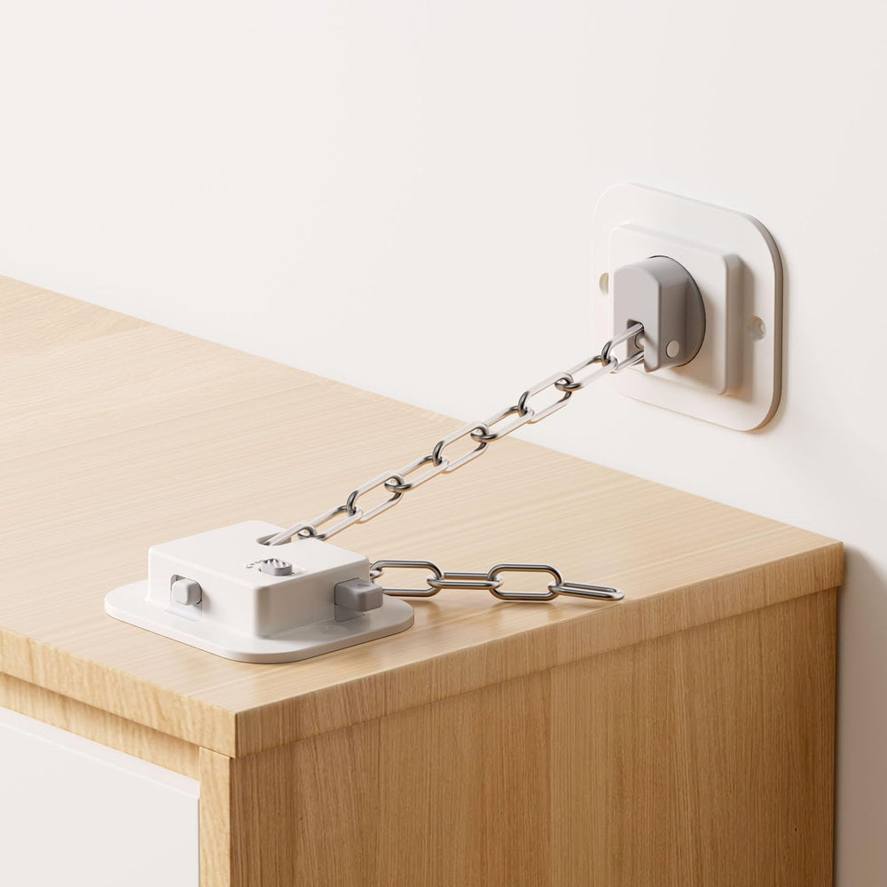 YEYA anti-tip anchor kit with mounting plates for easy installation and safety.