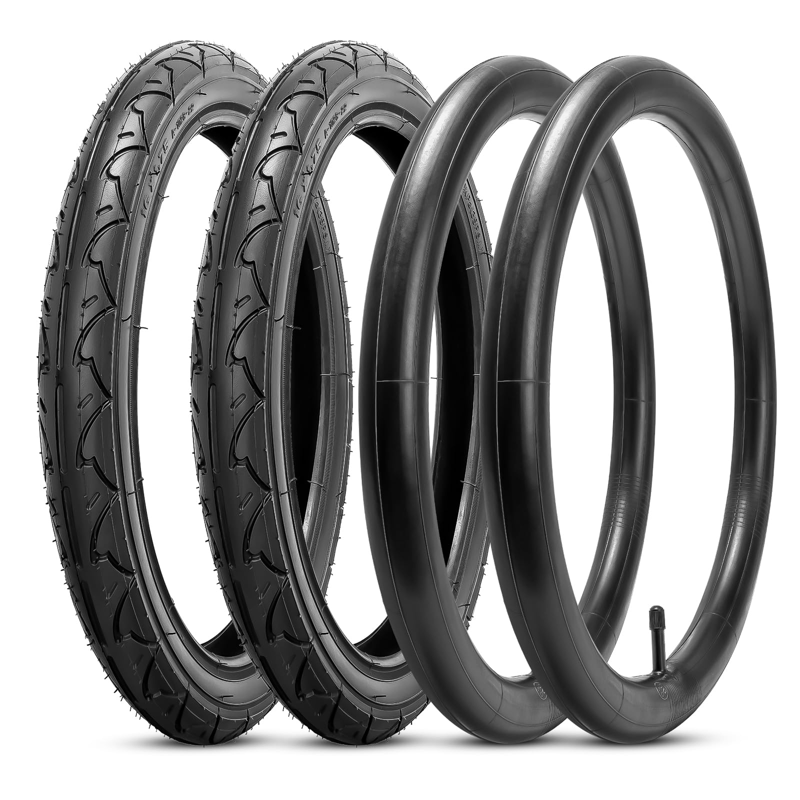 YeYouC inner tube 16x1.75 close-up highlights self-sealing technology for air retention.