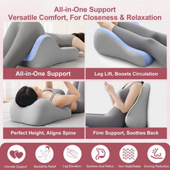 YFZD3087 breathable vented pillow design promotes cool sleep