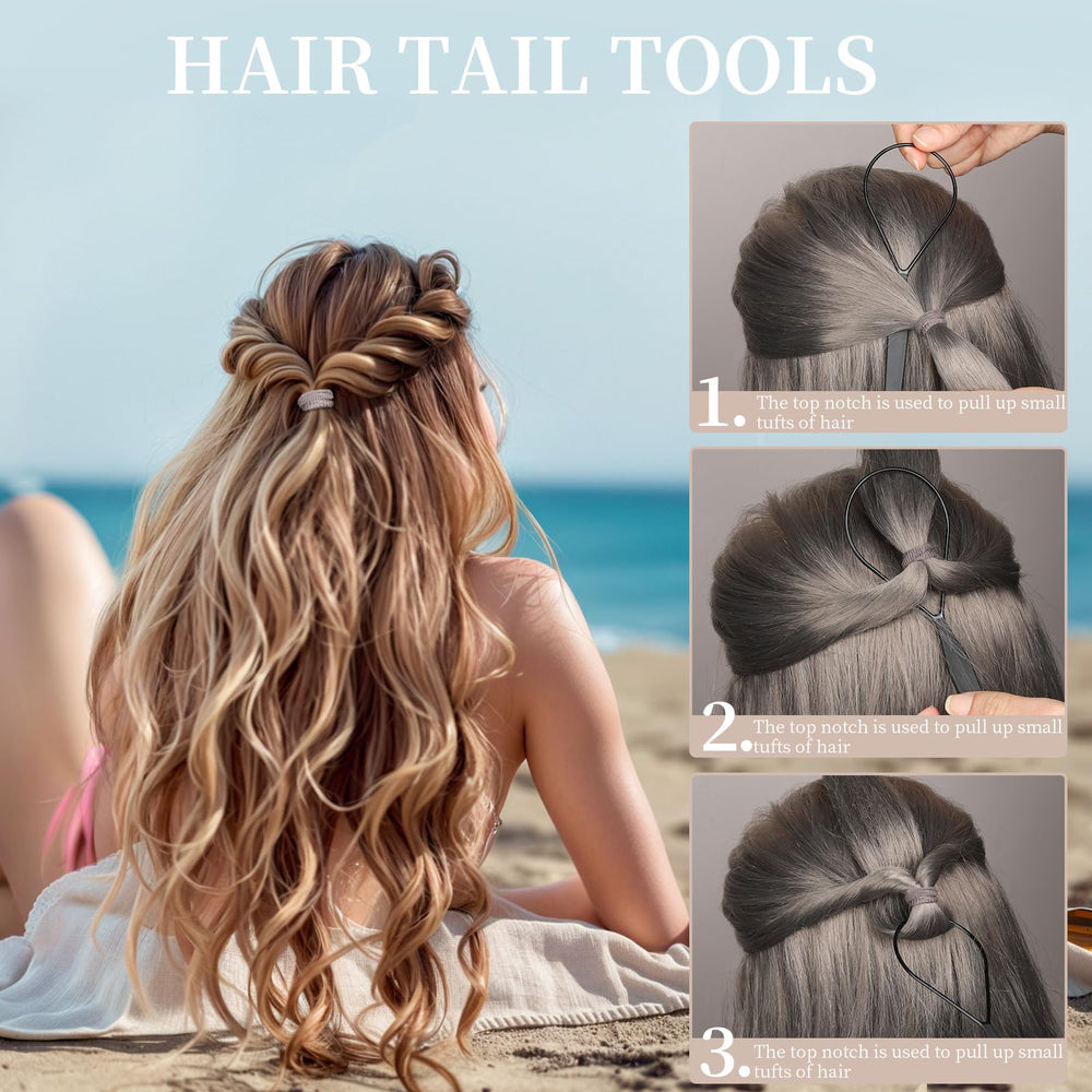 YGDZ Rat tail comb helps precise parting and styling.